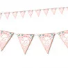 GUIRLANDE FANION BABY SHOWER FILLE
