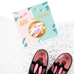 CARTES x6 REVELATION FILLE