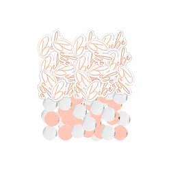 DUO CONFETTIS BABY SHOWER FILLE