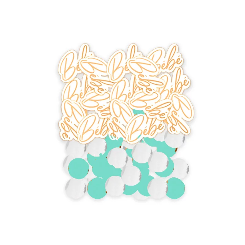 DUO CONFETTIS BABY SHOWER GARCON