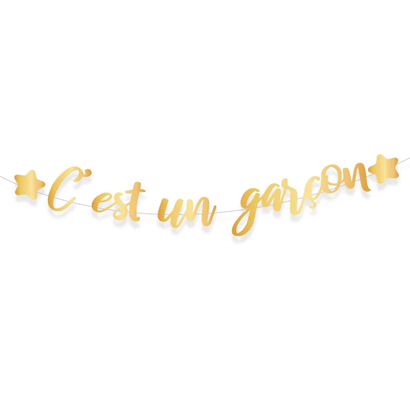 GUIRLANDE BABY SHOWER GARCON GUIRLANDE BABY SHOWER GARCON