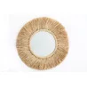 MIROIR 55CM ETHNIQUE PAILLE