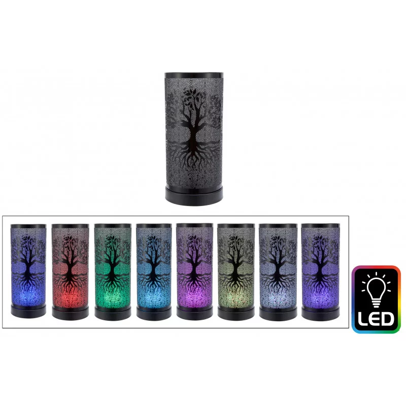 DIFFUSEUR LUMINEUX ARBRE DE VIE NOIR