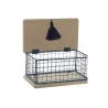 BOITE POISSON MDF METAL 20,5X11,5X11 BOITE POISSON MDF METAL 20,5X11,5X11