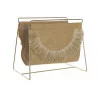 PORTE-REVUES POMPONS 38X25X32 FLECOS BEI