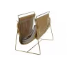 PORTE-REVUES POMPONS 38X25X32 FLECOS BEI