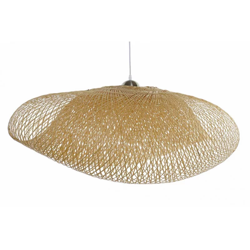 PLAFONNIER BAMBOU 105X80X45 DOUBLE NATUR
