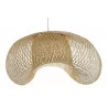 PLAFONNIER BAMBOU 105X80X45 DOUBLE NATUR