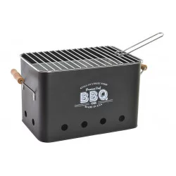 BARBECUE MÉTAL 30X22X22 BBQ NOIR