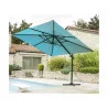PARASOL BLEU PETROLE 3X3M LUXEKING PARASOL BLEU PETROLE 3X3M LUXEKING