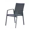 FAUTEUIL MINEA ANTHRACITE ALU