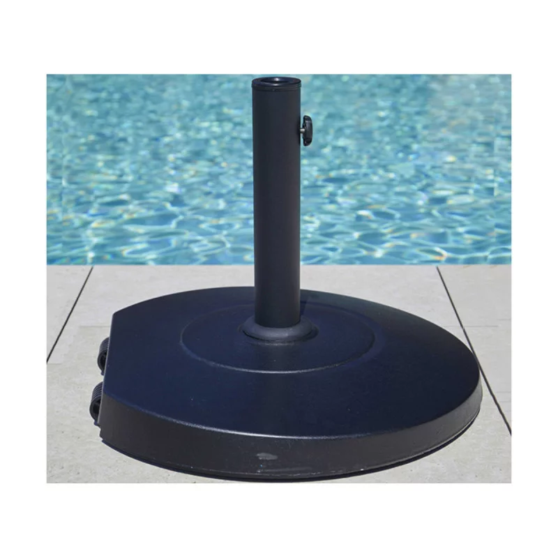 PIED ROUND CIMENT 28KG - AVEC 2 ROUES
