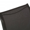 FAUTEUIL BEZIERS - ANTHRACITE ALU AVEC A FAUTEUIL BEZIERS - ANTHRACITE ALU AVEC A