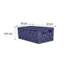 CORB SANGLE+COUV BLEU N.31*18*H11CM