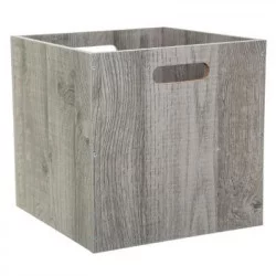 BOITE RGMT 31X31 BOIS GRIS