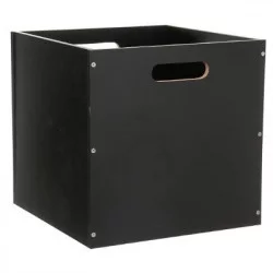 BOITE RGMT 31X31 BOIS NOIR