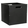 BOITE RGMT 31X31 BOIS NOIR
