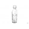 BOUTEILLE 1.1L VERRE TRANSPARENT STRIÉE