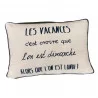 COUSSIN VACANCES 40X60 SABLE
