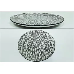 ASSIETTE PLATE EVENTAIL D26CM
