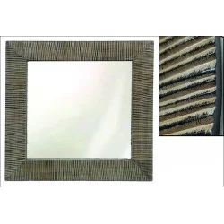 MIROIR 40X40CM ETHNIC CHIC