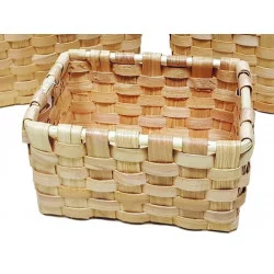 CORB. RANGEMENT LAMELLES BOIS S 25.5X20