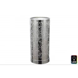 DIFFUSEUR LUMINEUX FEUILLE ARGENT