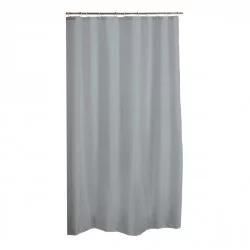 RIDEAU DOUCHE PEVA GRIS CLAIR L180*H200C