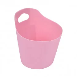 PANIERE ROND PLS ROSE POUDRED14.5CM