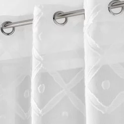 VOILE IZAORA BLANC 140x240CM