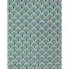 NAPPE 150X150 ENDUIT EVENTAILS TURQUOISE