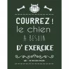 TORCHON COMIQUE 50X70 EMERAUDE