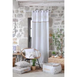 REBECCA COUSSIN 40X40 NATUREL COTON