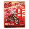 PLAQUE METAL MILES 20x25x0,3
