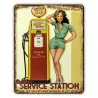 PLAQUE METAL BETTY 20x25x0,6