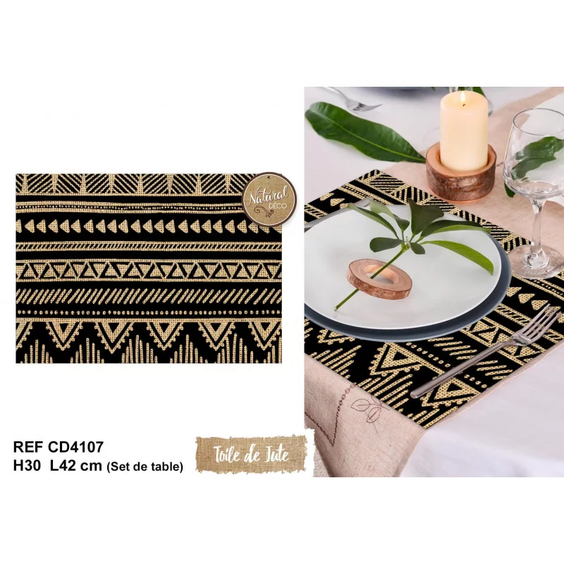SET DE TABLE ETHNIK N5