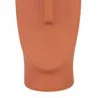 VASE MOAI TERRACOTTA 11x11xH31cm