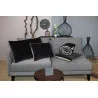 ÉDREDON EN VELOURS ANTHRACITE JAIPUR 200X80cm