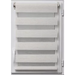 STORE ENROULEUR JOUR NUIT BEIGE CHINE 60X90cm