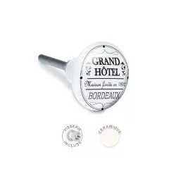 BOUTON DE MEUBLE VINTAGE GRAND H