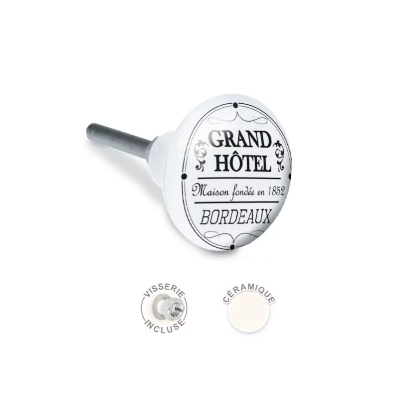 BOUTON DE MEUBLE VINTAGE GRAND H BOUTON DE MEUBLE VINTAGE GRAND H