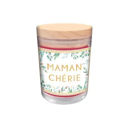 BOUGIE VERRE MAMAN CHERIE"