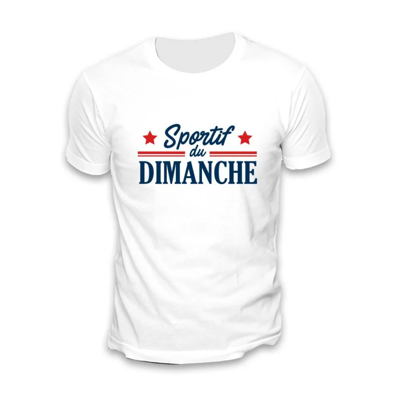 T SHIRT COCO SPORTIF DIMANCHE"