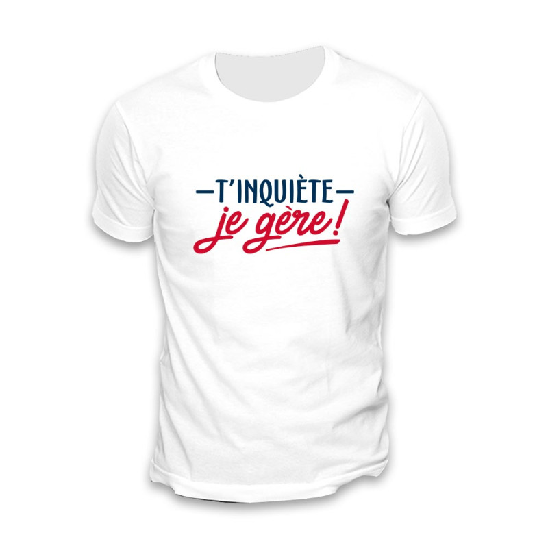 T SHIRT COCO T INQUIETE..." XL