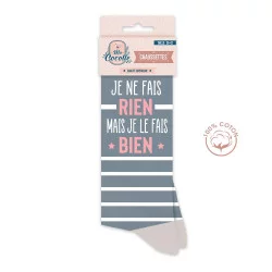 CHAUSSETTES COCOTTE JE NE FAIS