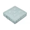 COUSSIN DE SOL AQUA EN COTON 45X45X10cm SOLEDAD