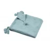 SANCHEZ PLAID 125X150 CELADON COTON