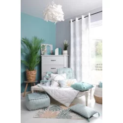 VOILAGE BLANC EN POLYESTER SOLEDAD 140X260cm