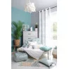 VOILAGE BLANC EN POLYESTER SOLEDAD 140X260cm