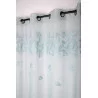 VOILE CELADON EN POLYESTER VIRGINIE 140X260cm